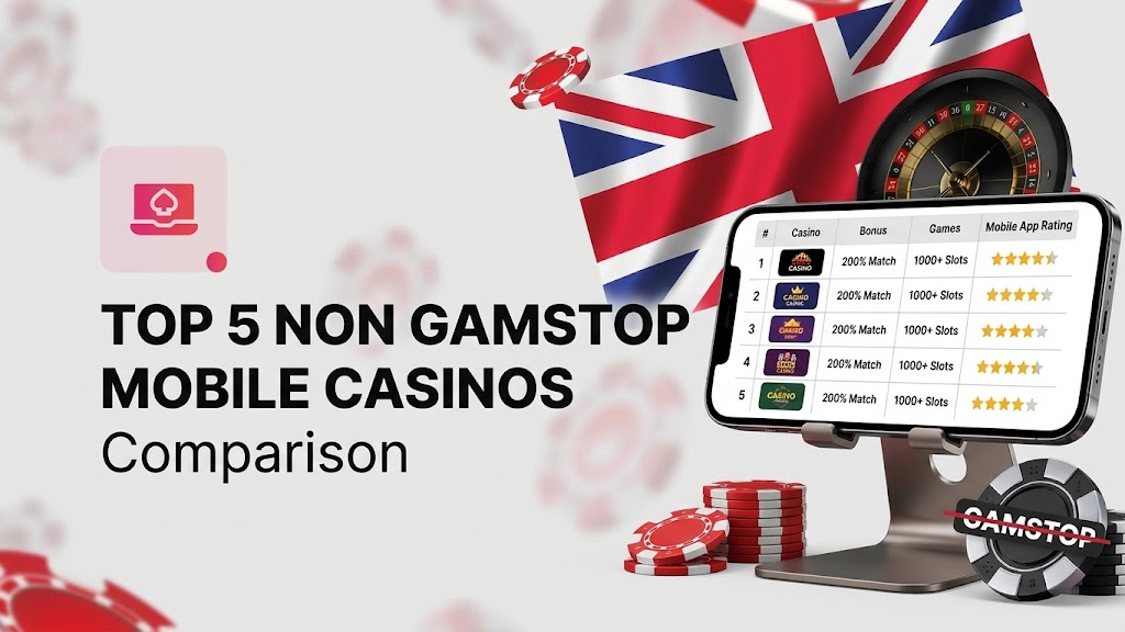 Top 5 Non GamStop Mobile Casinos: Comparison